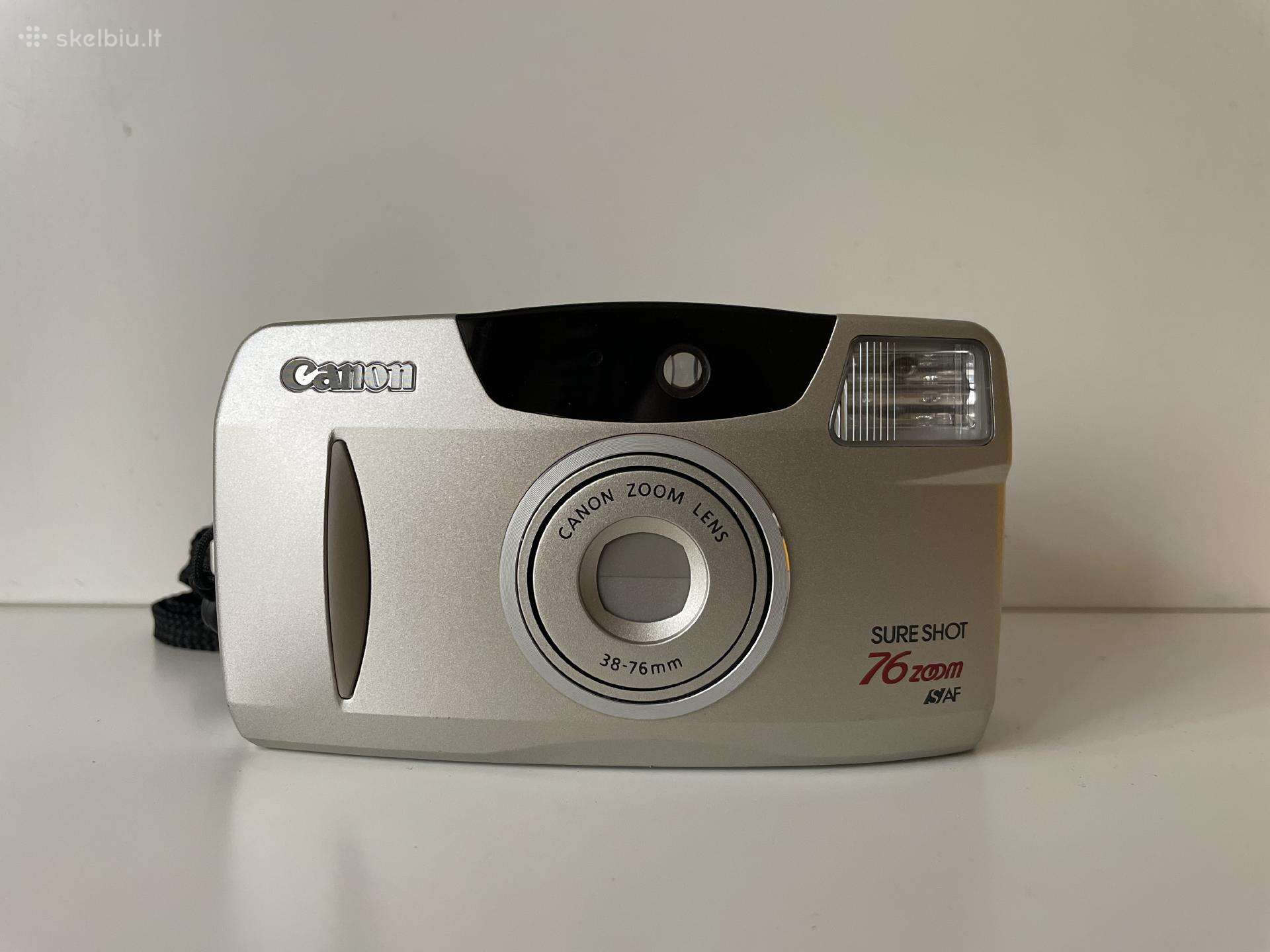 Canon Sure Shot 76 zoom juostinis fotoaparatas