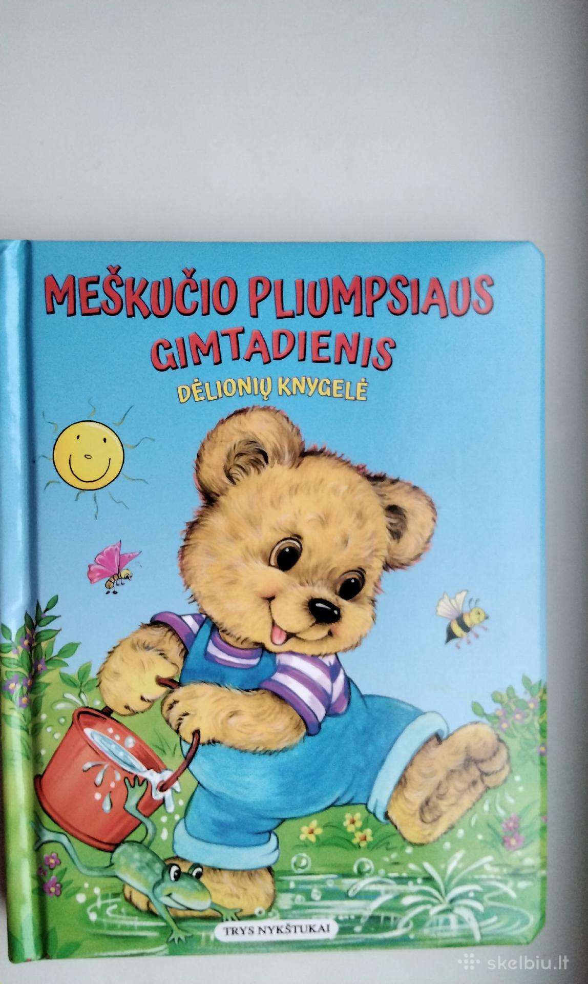 Meškiuko Pliumpsiaus gimtadienis. Dėlionių knygelė