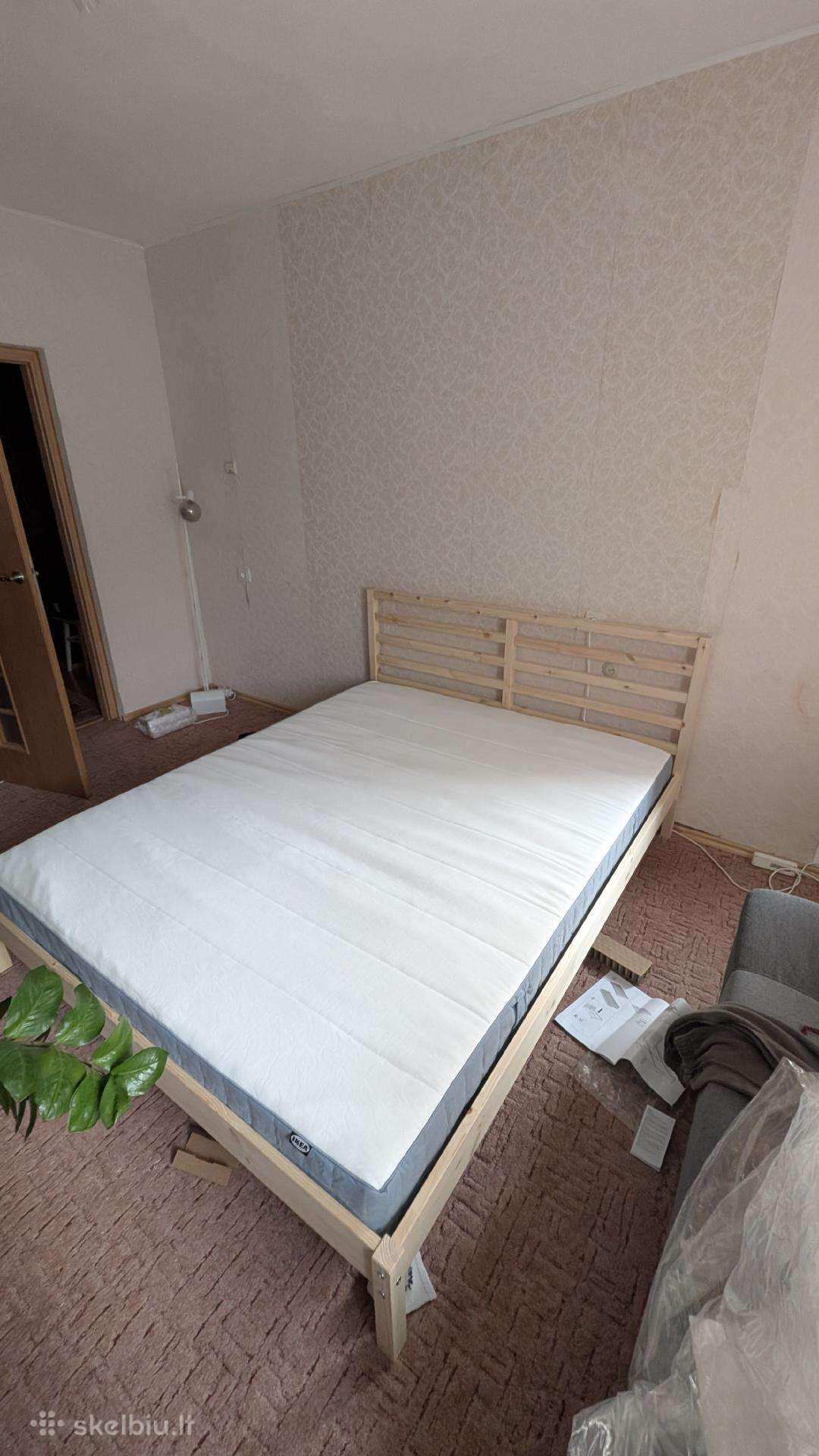 Ikea lova ir čiužinys 160x200