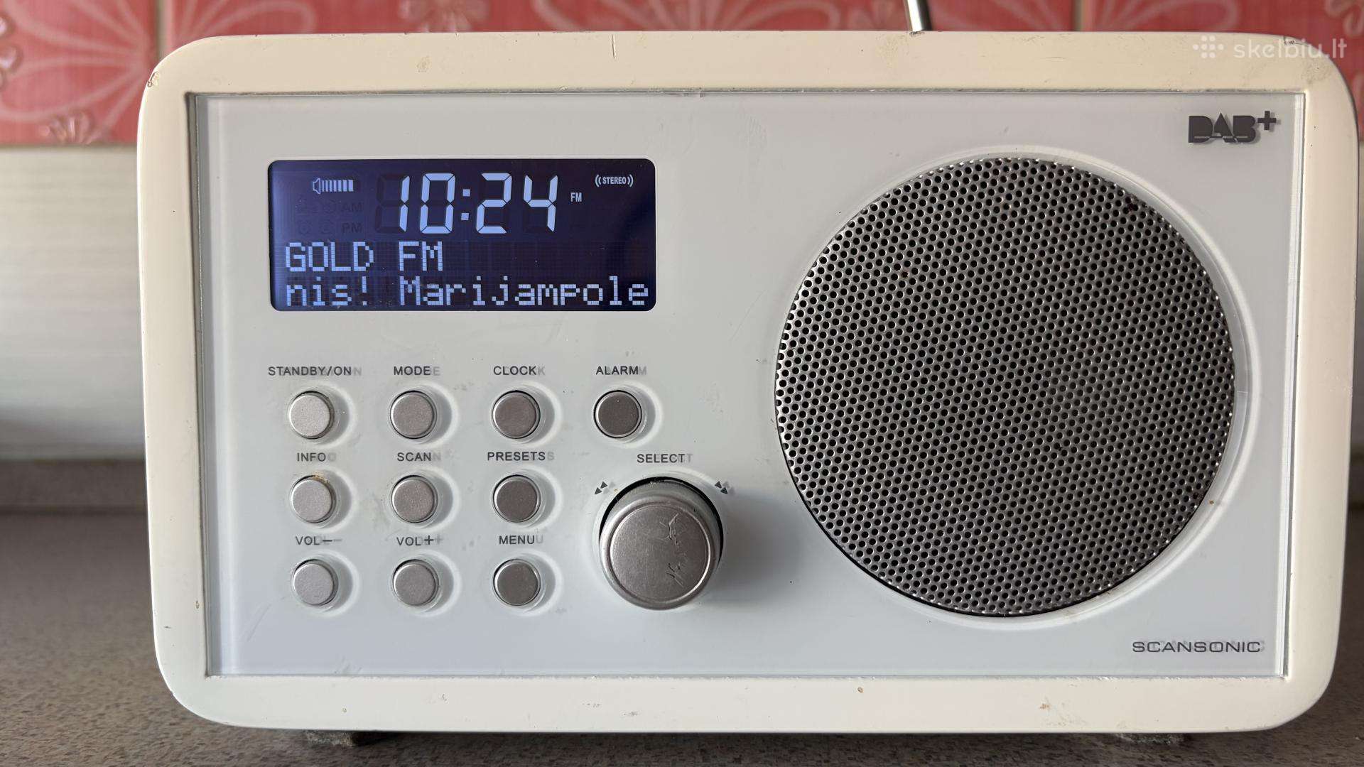 Grundig,scansonic Dab+:fm radijas