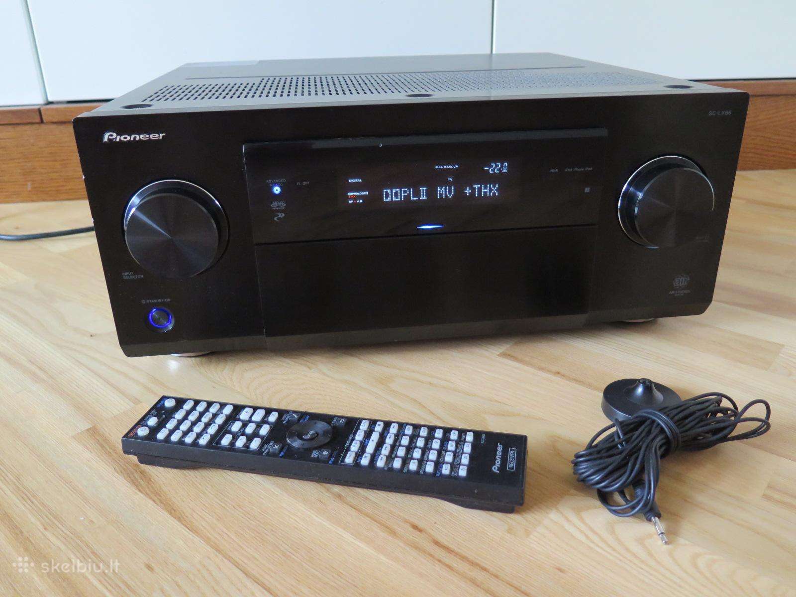 Pioneer Sc-lx86 resyveris 9.2 stiprintuvas