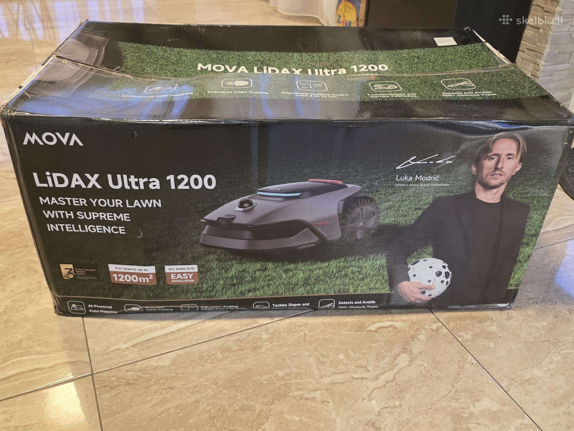 Belaidis vejos robotas Mova Lidax Ultra 1200