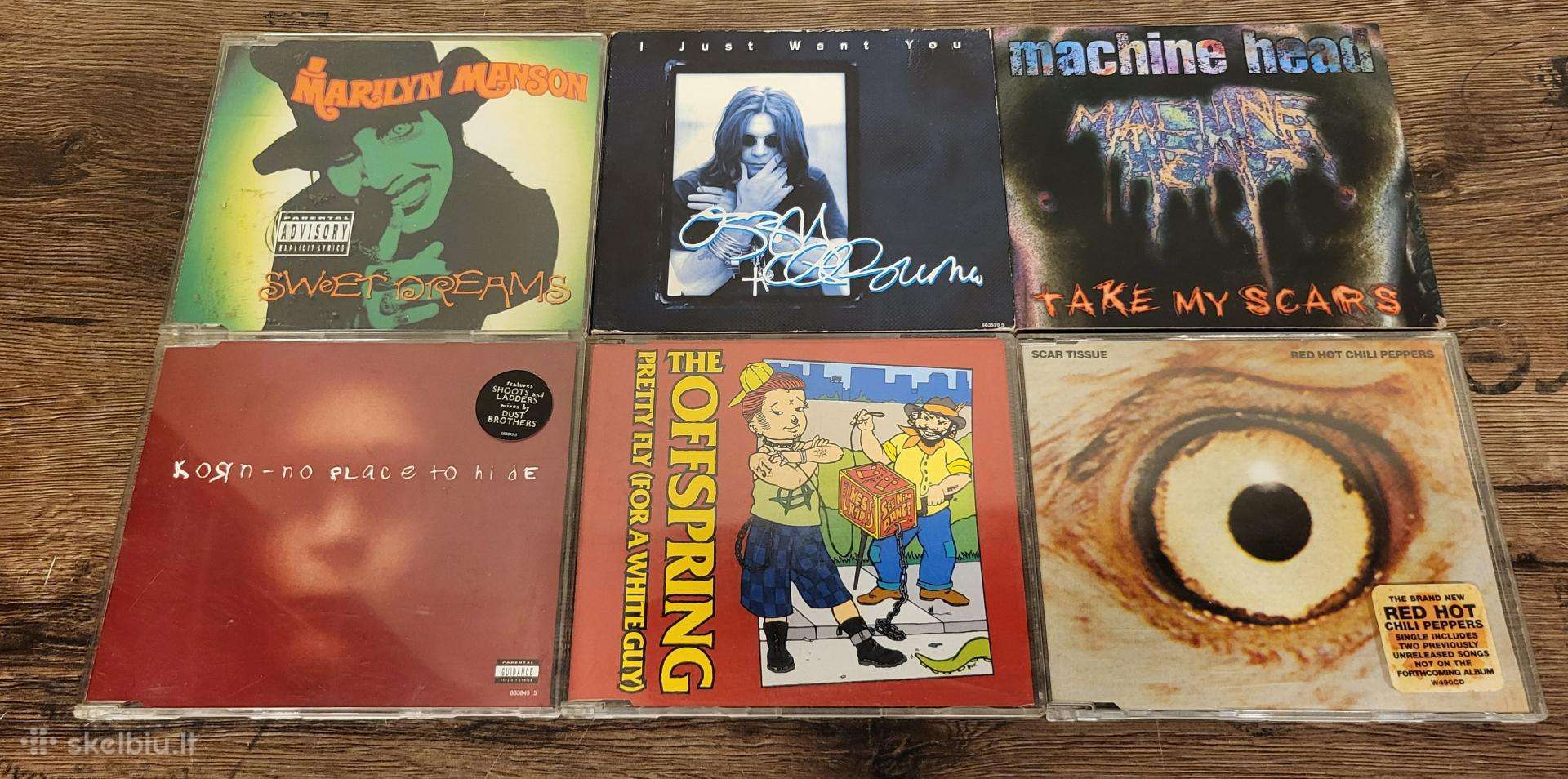 Muzikos CD singlai