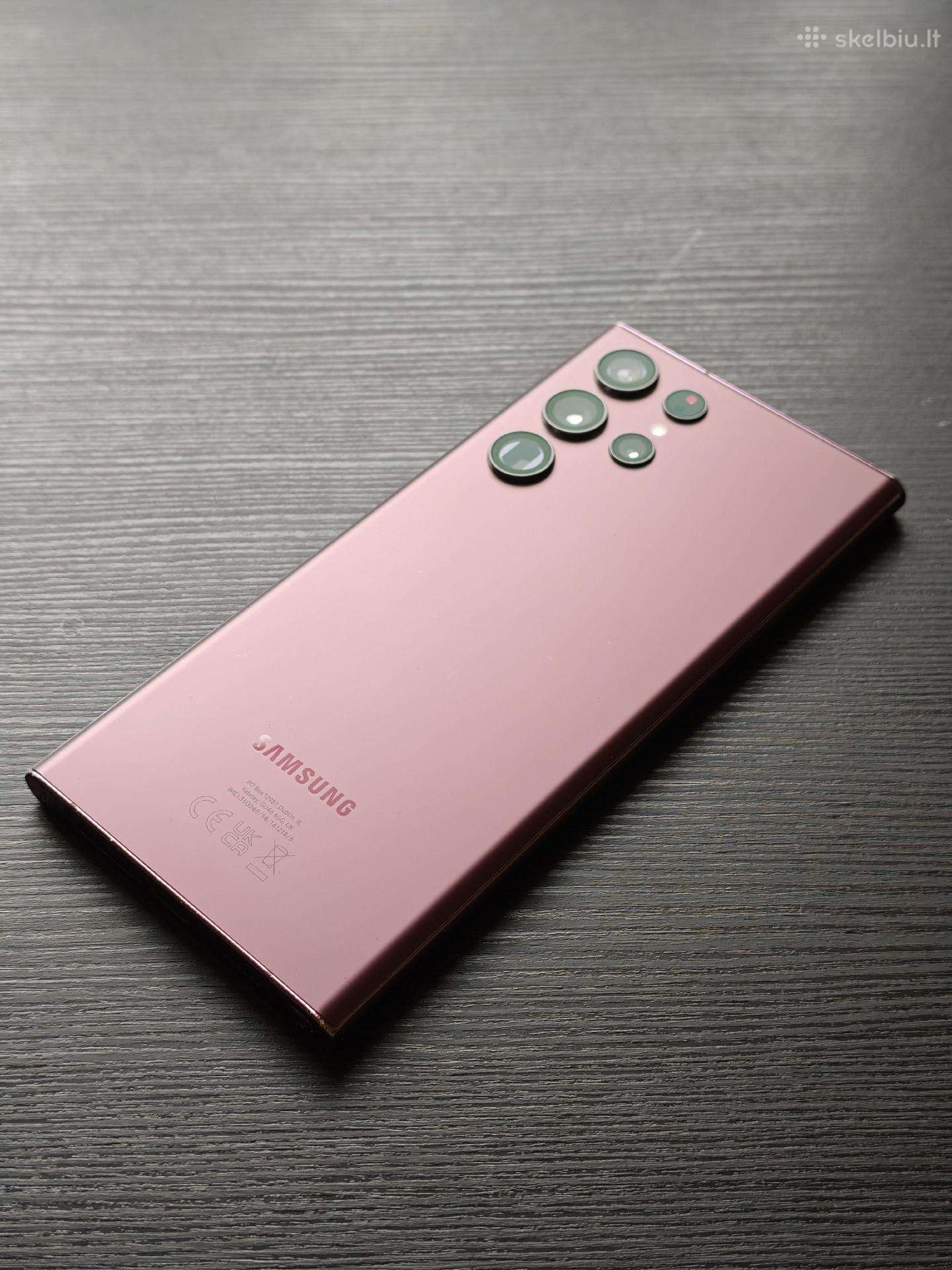 Samsung Galaxy S22 Ultra 12/256gb puikios būklės