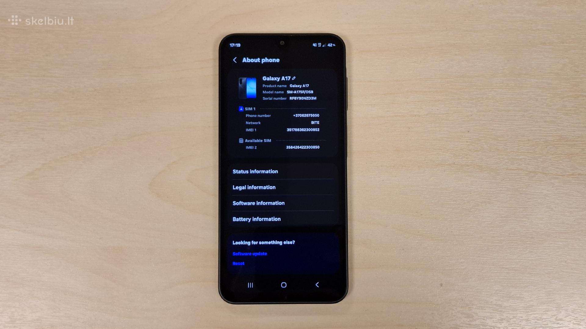 Samsung A17