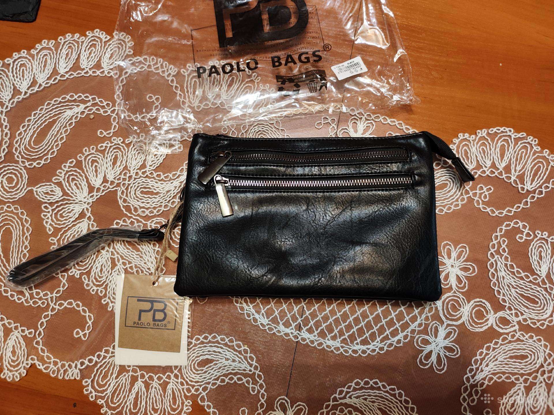 Eko odos rankinė / delninukė „Paolo Bags“