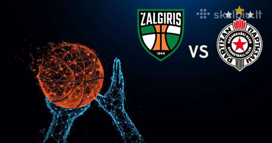Žalgiris - Partizan 1 bilietas pirmam aukšte