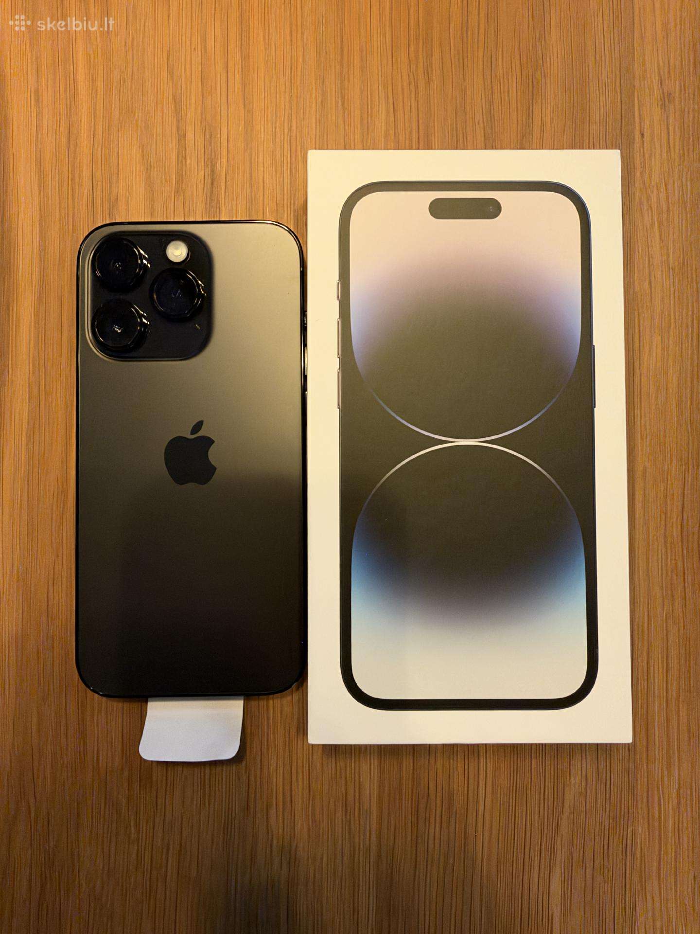 Parduodamas naujas iPhone 14pro 128 GB Space Black