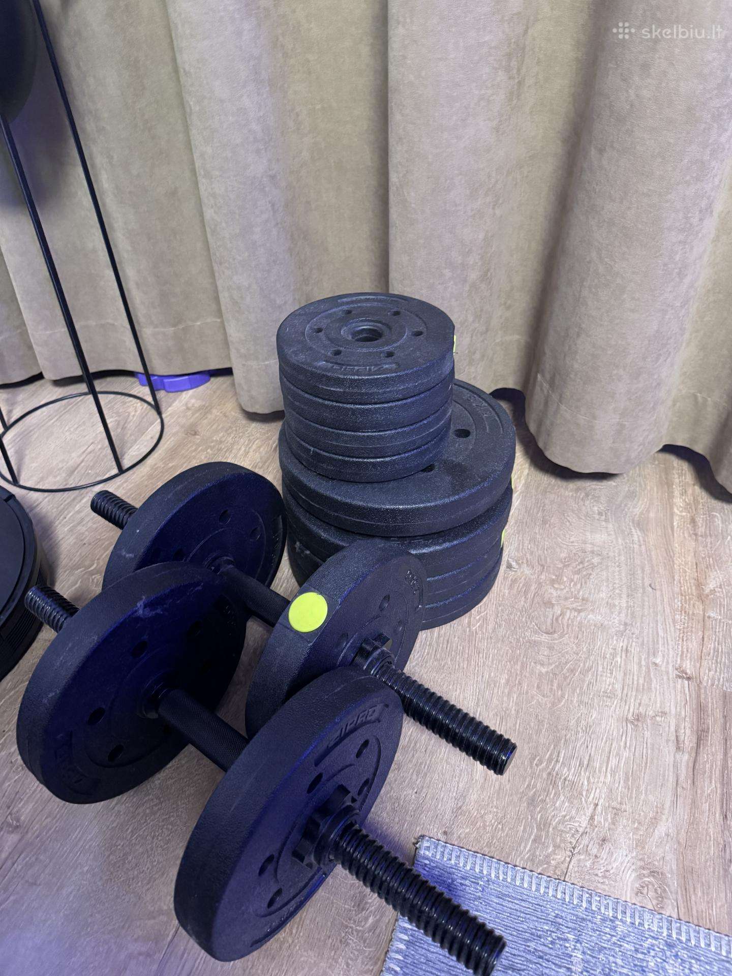 Zipro Black hanteliai 2x20kg
