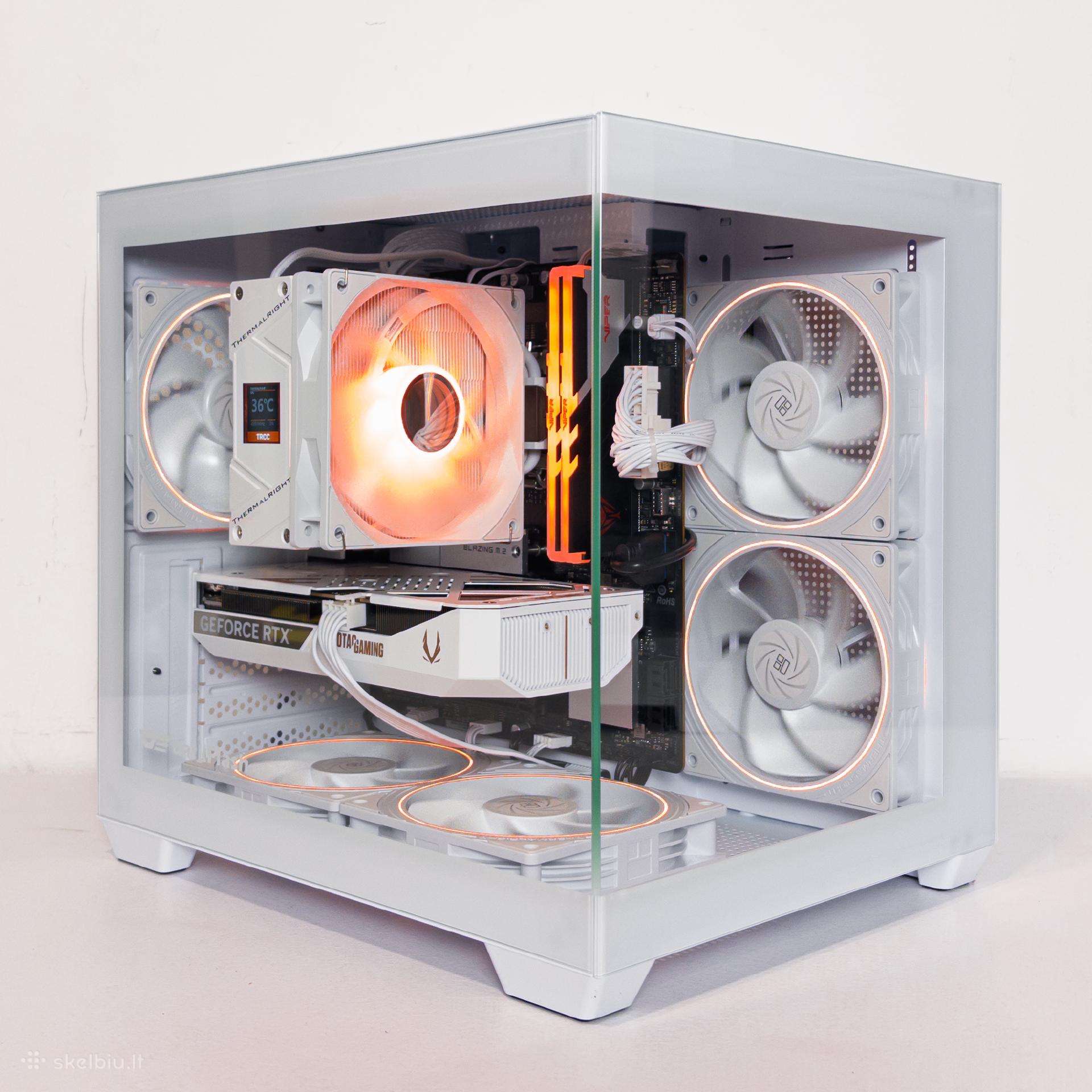 Žaidimų Pc Ryzen 5 7500f Rtx 5060 Ti 8gb 16gb Ddr5