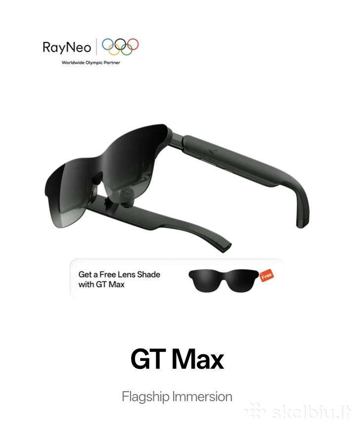 Rayneo GT Max Ar Akiniai + Pocket TV Pro