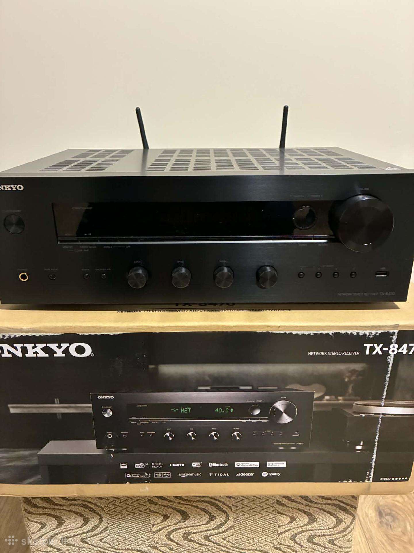 Onkyo stereo stiprintuvas / tinklo resiveris