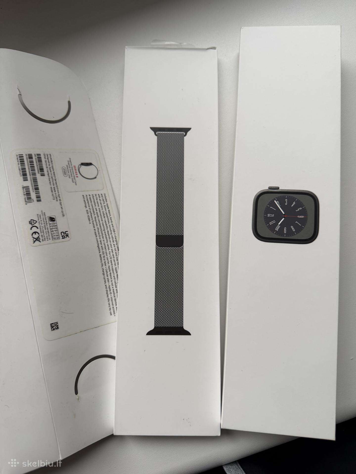 Apple Watch graphite stainless steel ceramic sapph
