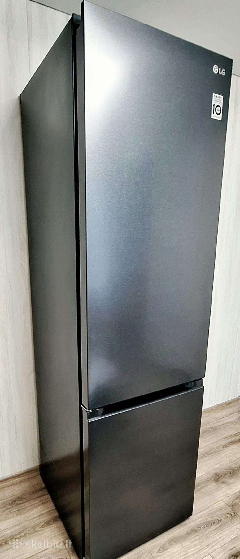 LG bešerkšnis šaldytuvas