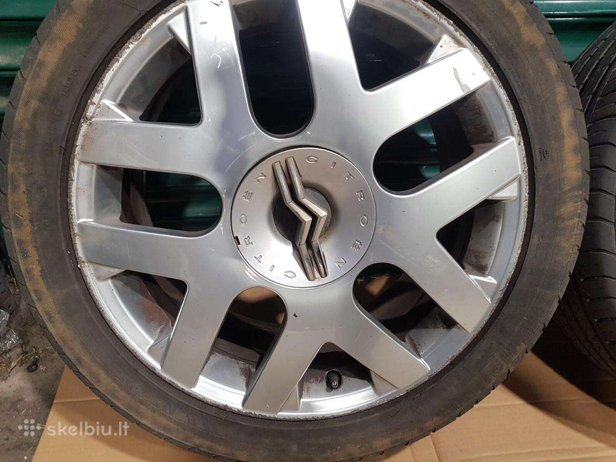 Citroen C6 lieti ratlankiai su padangom