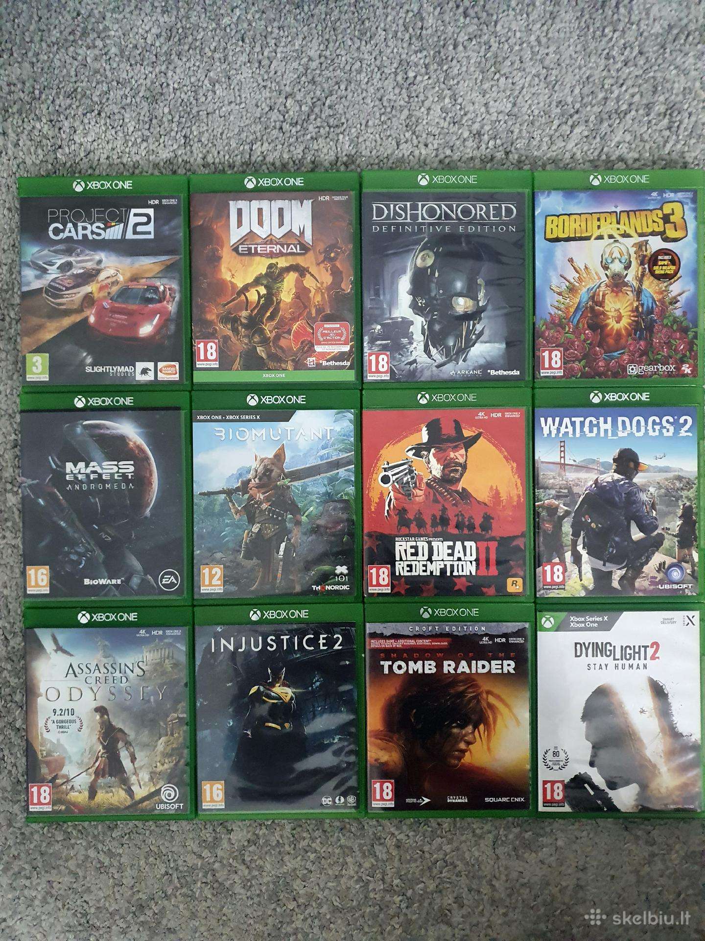 Xbox one žaidimai