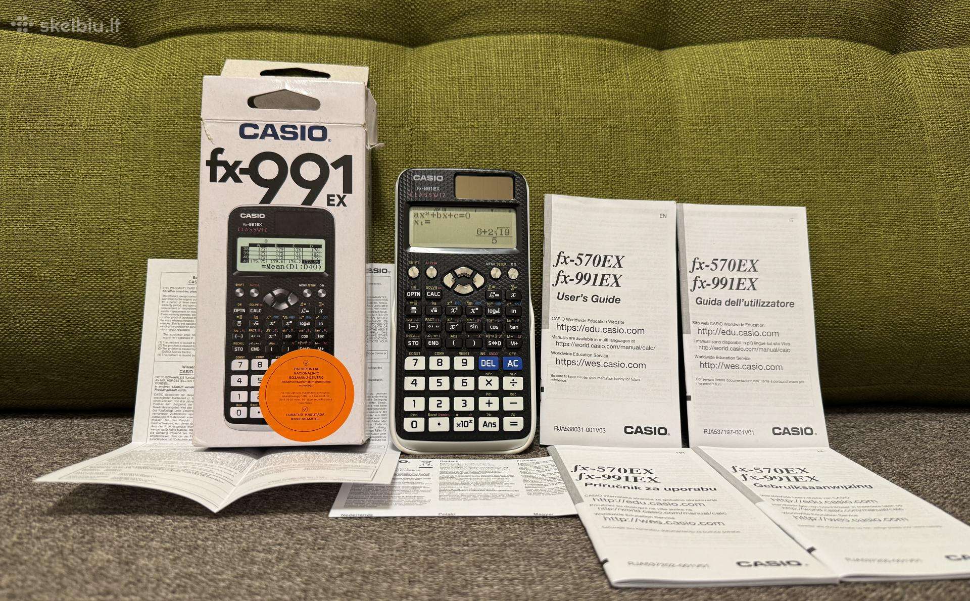 Originalus Casio fx-991ex