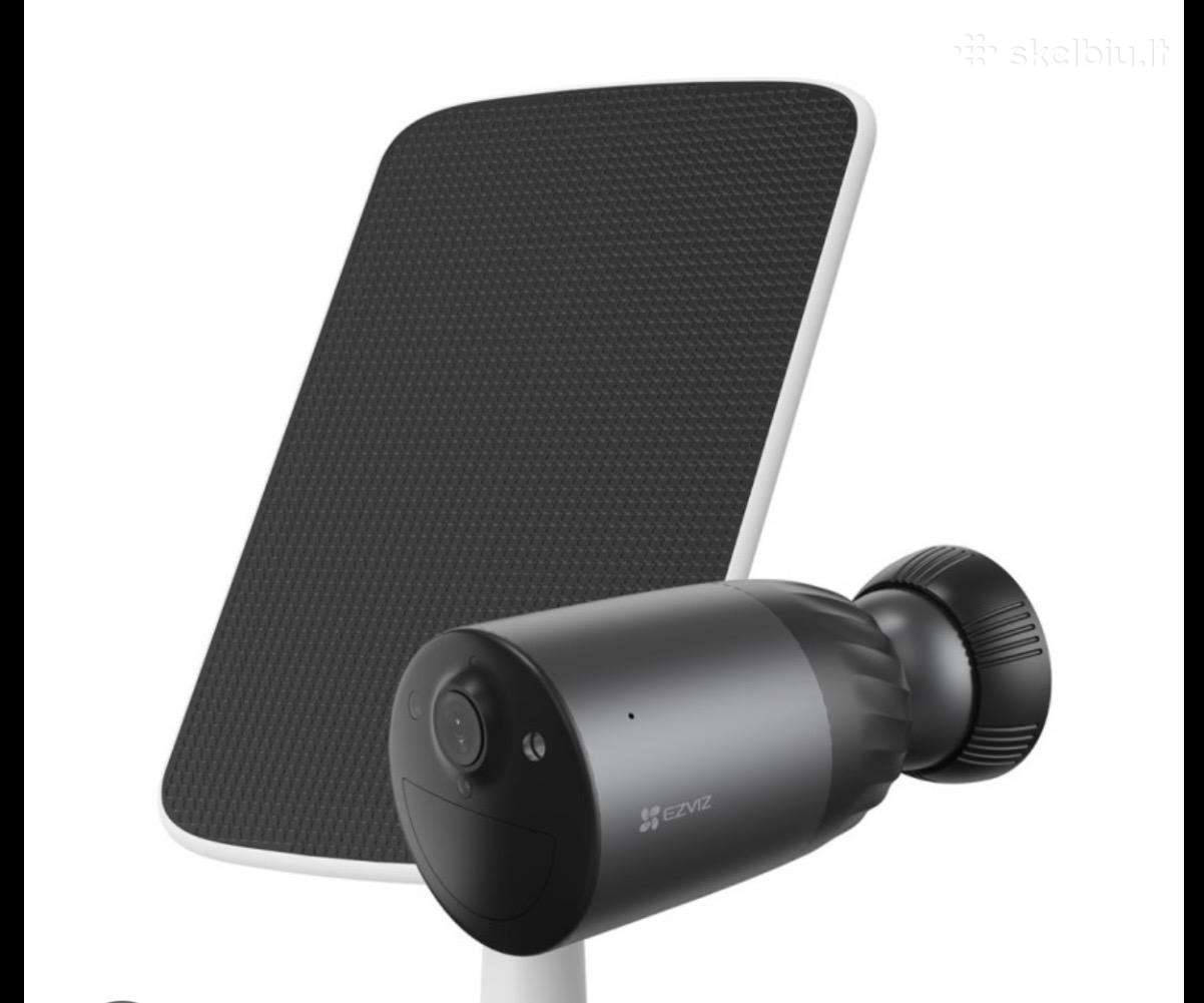 Ezviz Bc1c 4k kamera su saulės panele
