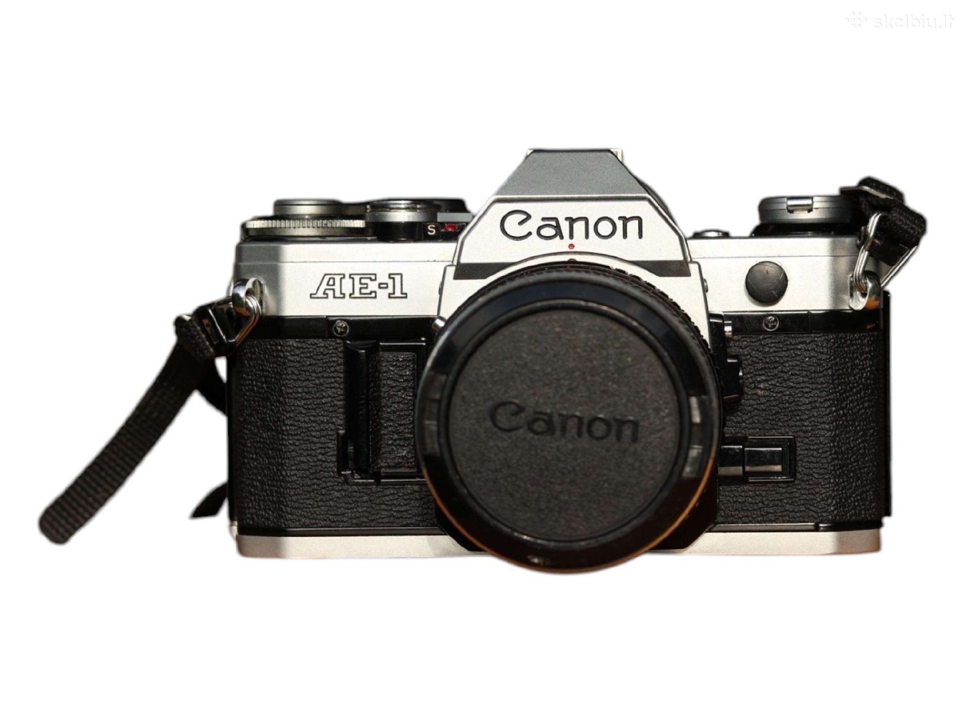 Canon Ae 1 +28mm f/2.8 objektyvas