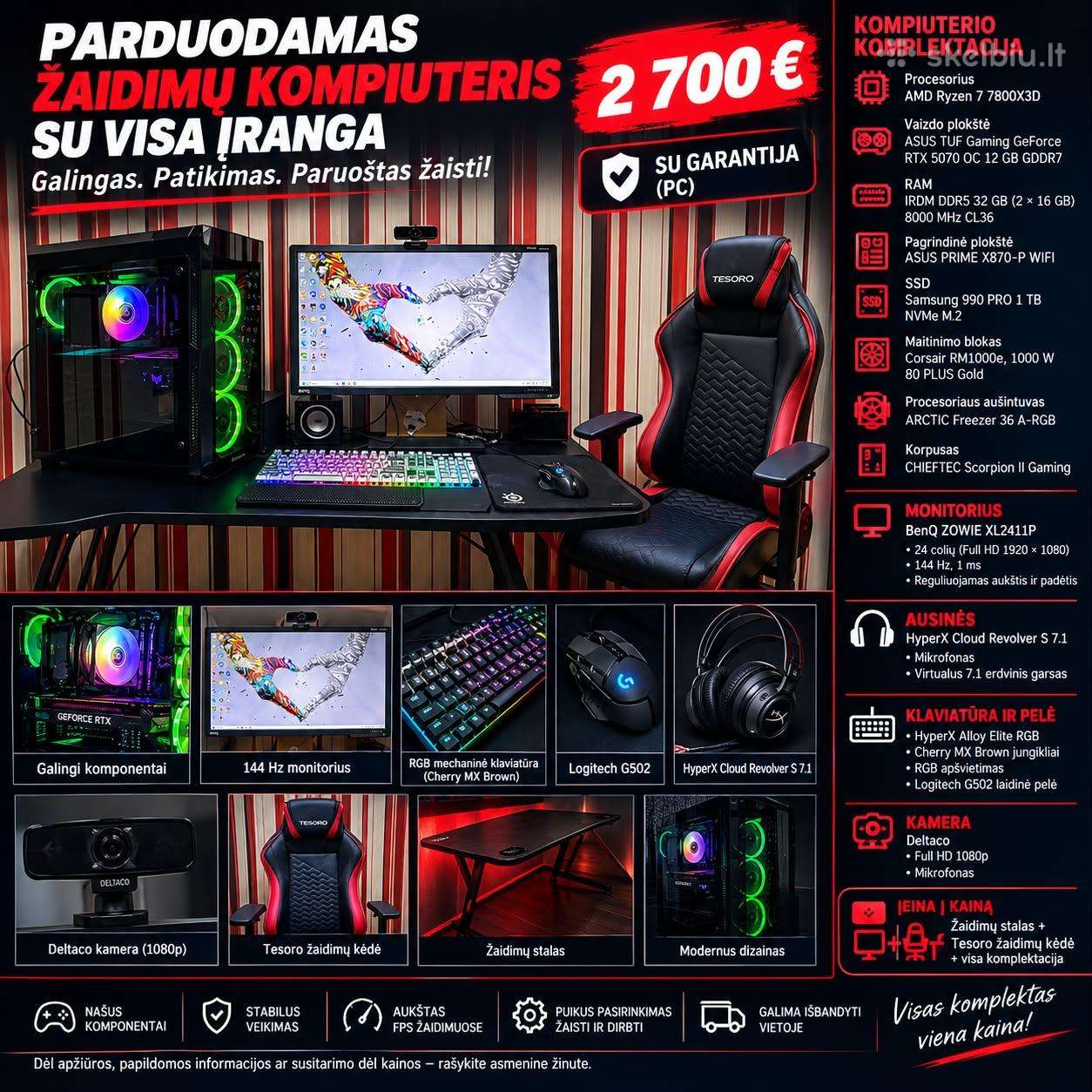 Parduodu pc