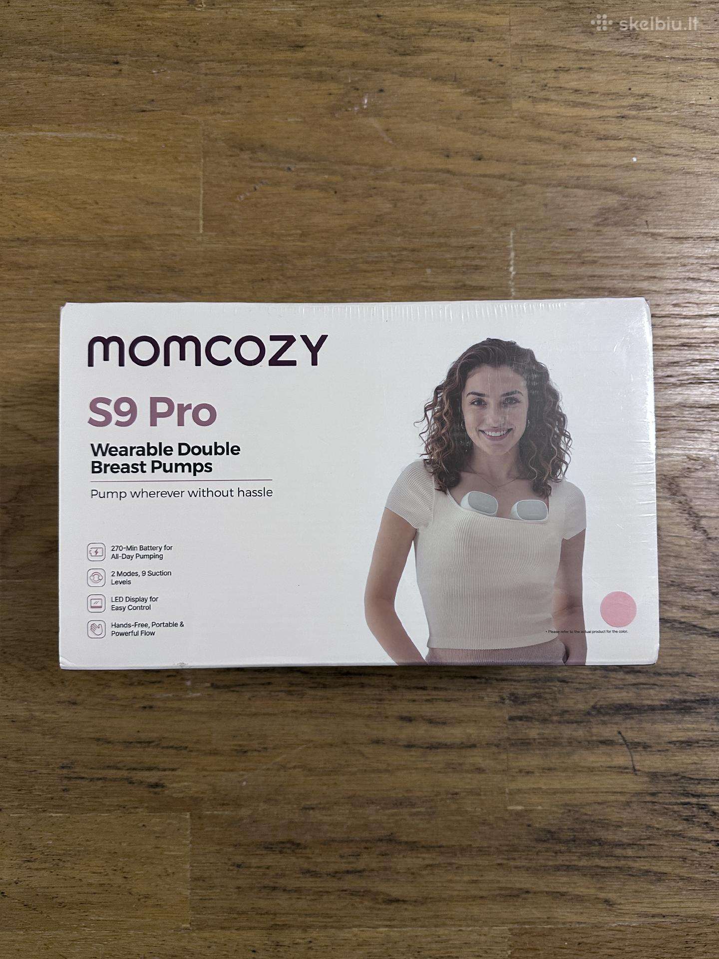 „Momcozy S9 Pro“ dvigubas nešiojamas pientraukis