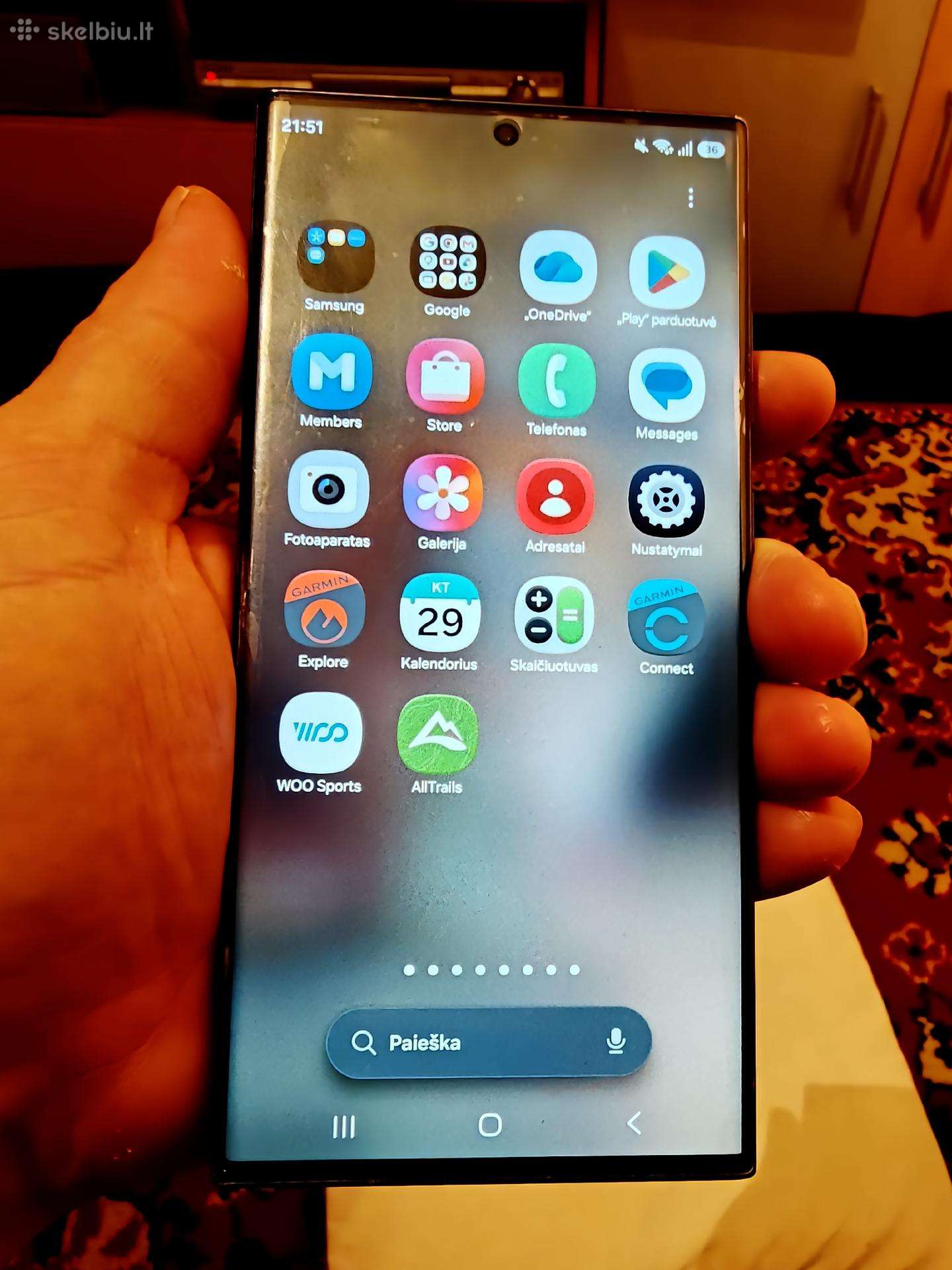 Parduodu Samsung Galaxy S23 Ultra 512 GB