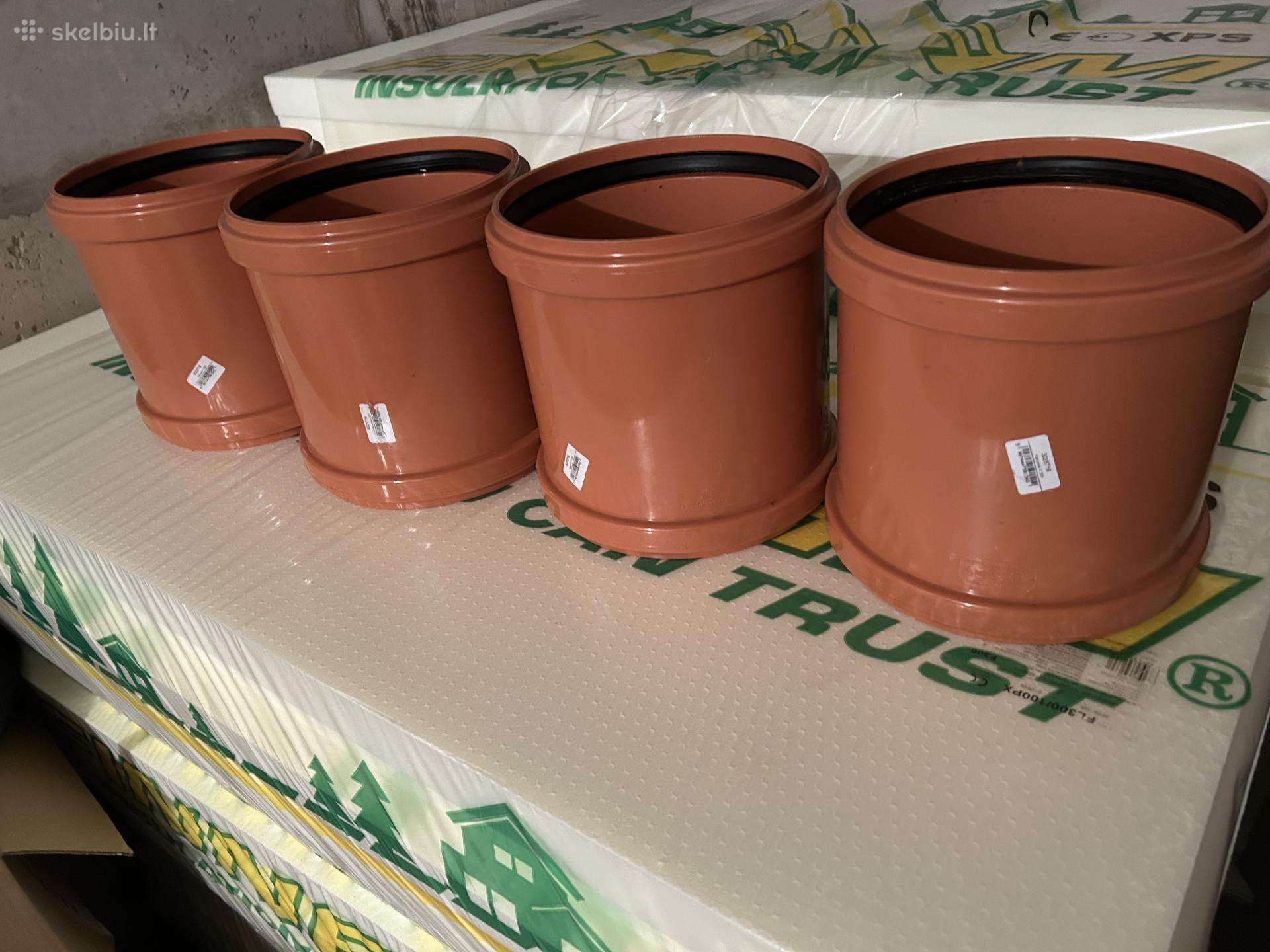 Wavin Pvc lauko nuotekų remontinė mova 200