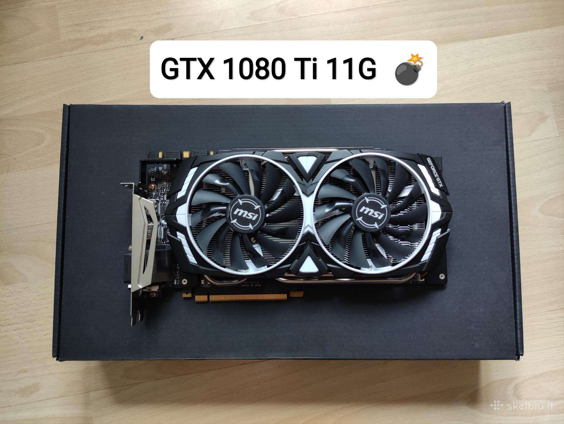Vaizdo plokštė Gtx 1080 Ti Armor 11g Oc