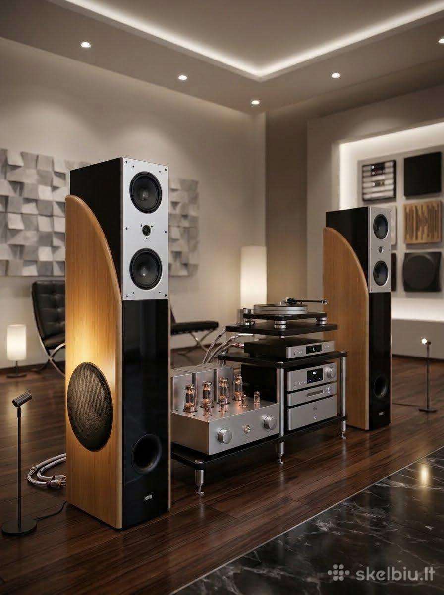 Heco Metron 1000 „high-end“ monstrai 92kg galios