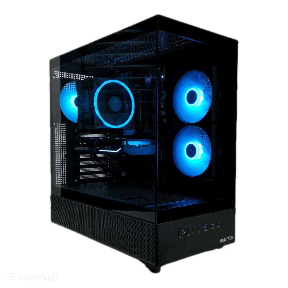 Kompiuteris Ryzen 5 8400f + Rtx 4060 Ti, Ddr5