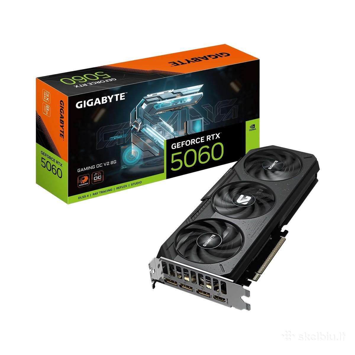 Naujos vaizdo plokštės Rtx 5060, 5060 Ti, 5070