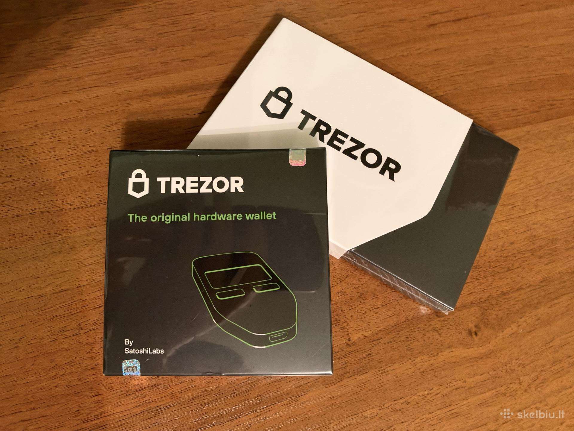 Kriptovaliutų piniginė Trezor Model T