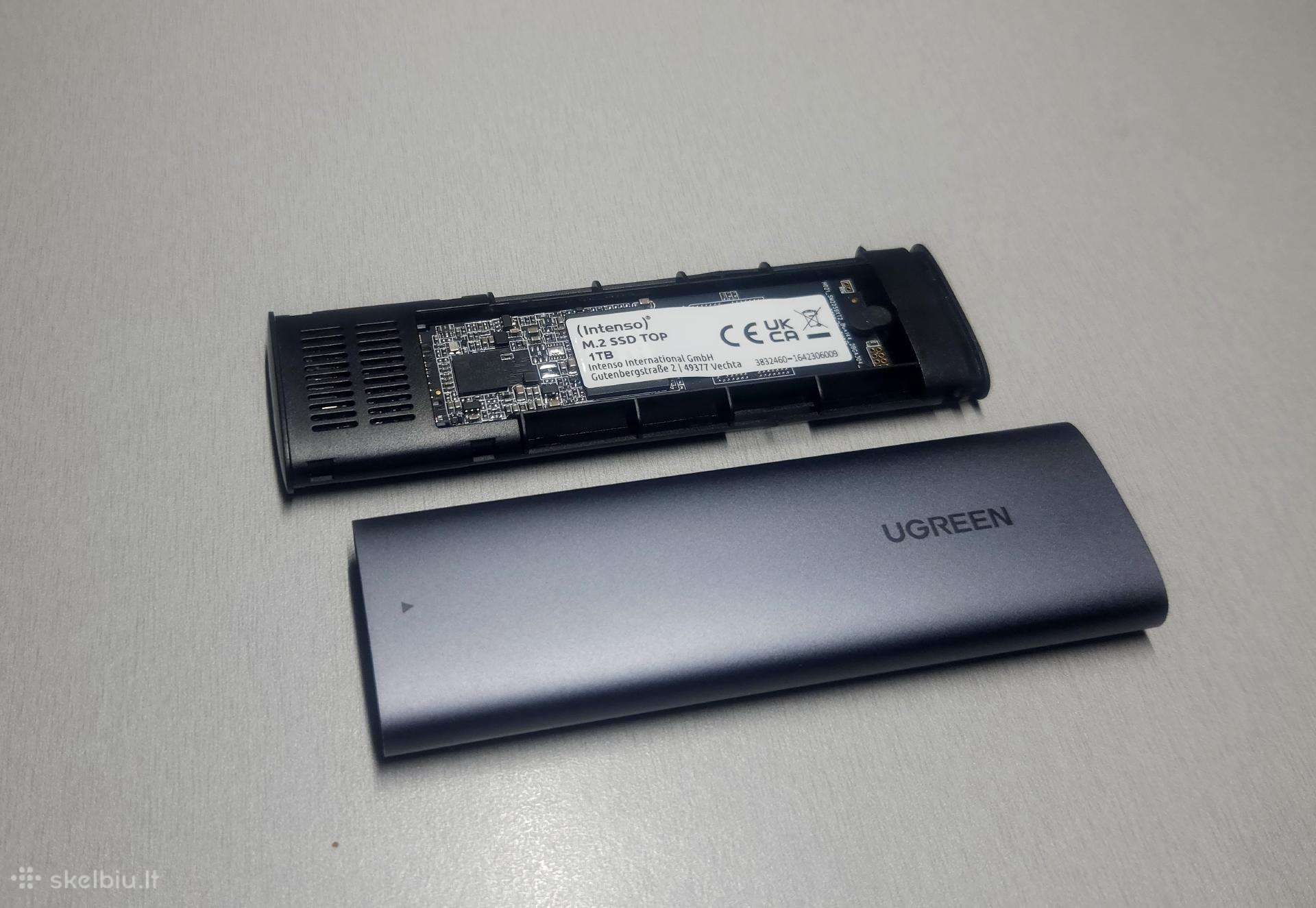 Intenso 1 TB Sata III M.2 SSD su Ugreen Enclosure