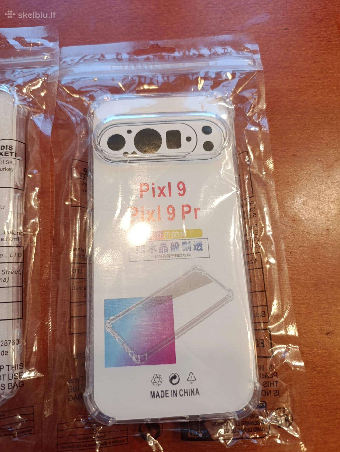 Pixel 9 Pro peršviečiamas telefono dėkliukas