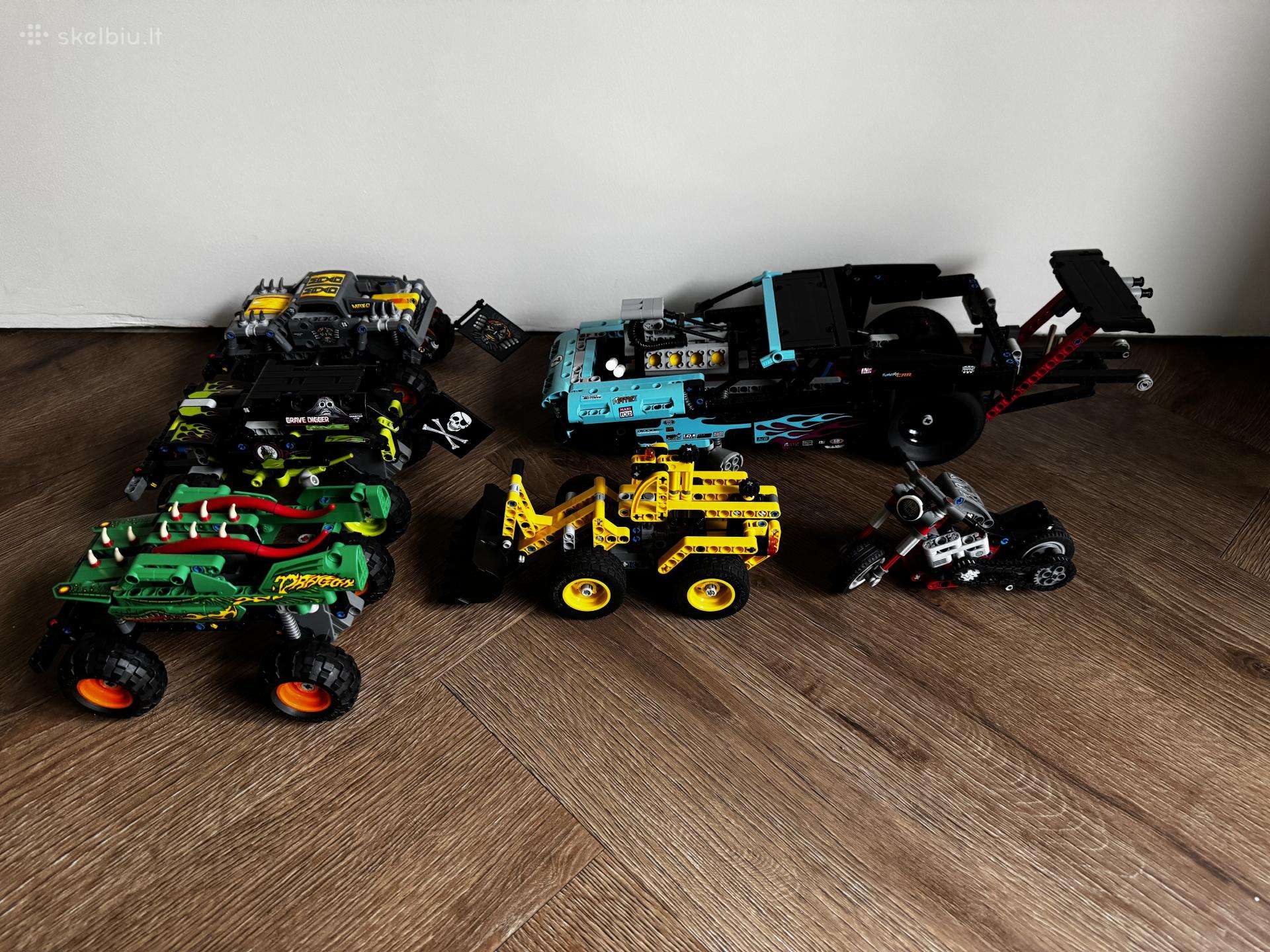 Lego Technic mašinos