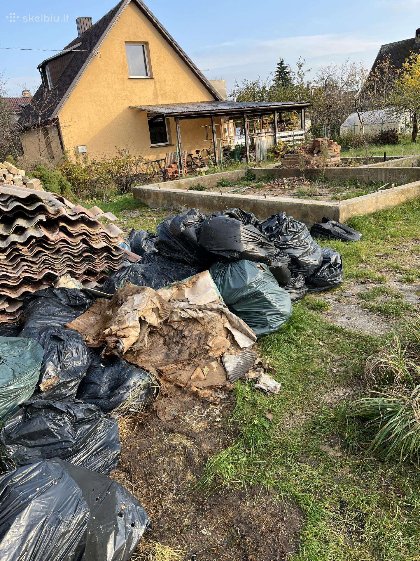 Šiukšlių,baldų išvežimas,griovimo darbai
