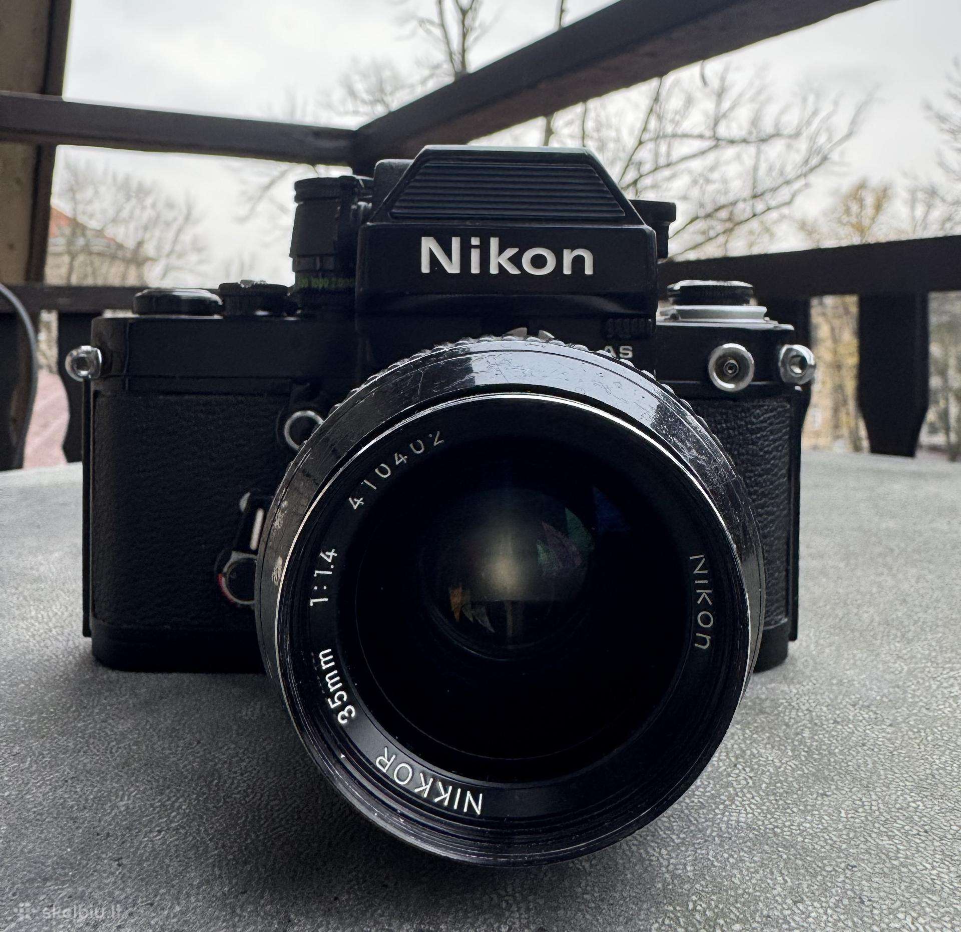 Nikon F2 + Nikkor 35:1,4 mm