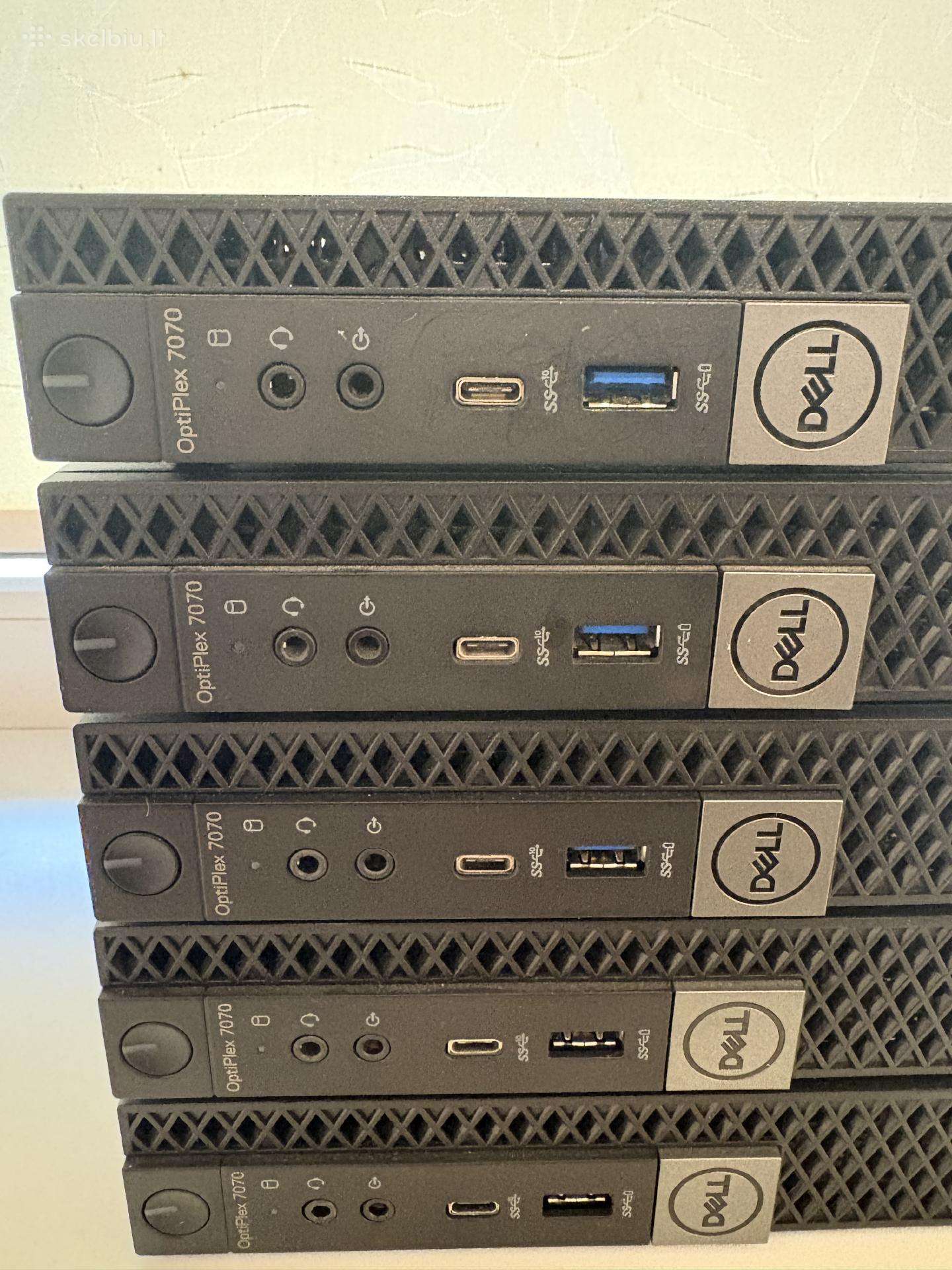 „Dell Optiplex 7070“. 9-osios kartos „Core i5“. Be
