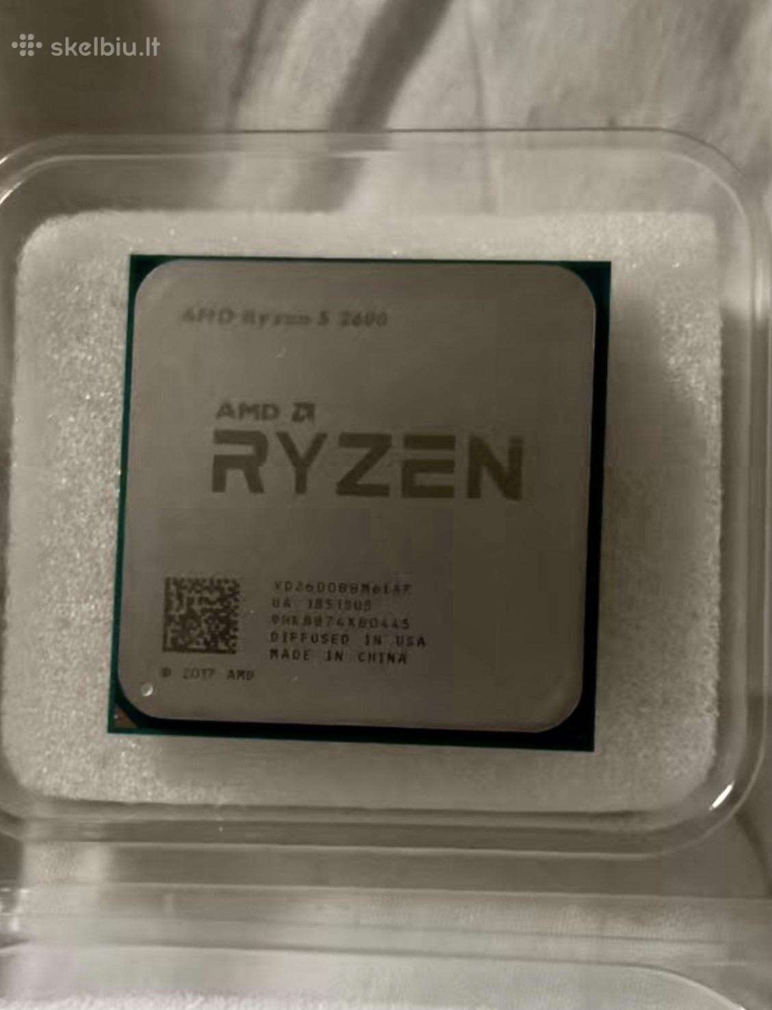 Procesorius Amd Ryzen 5 2600 + Am4 aušintuvas.