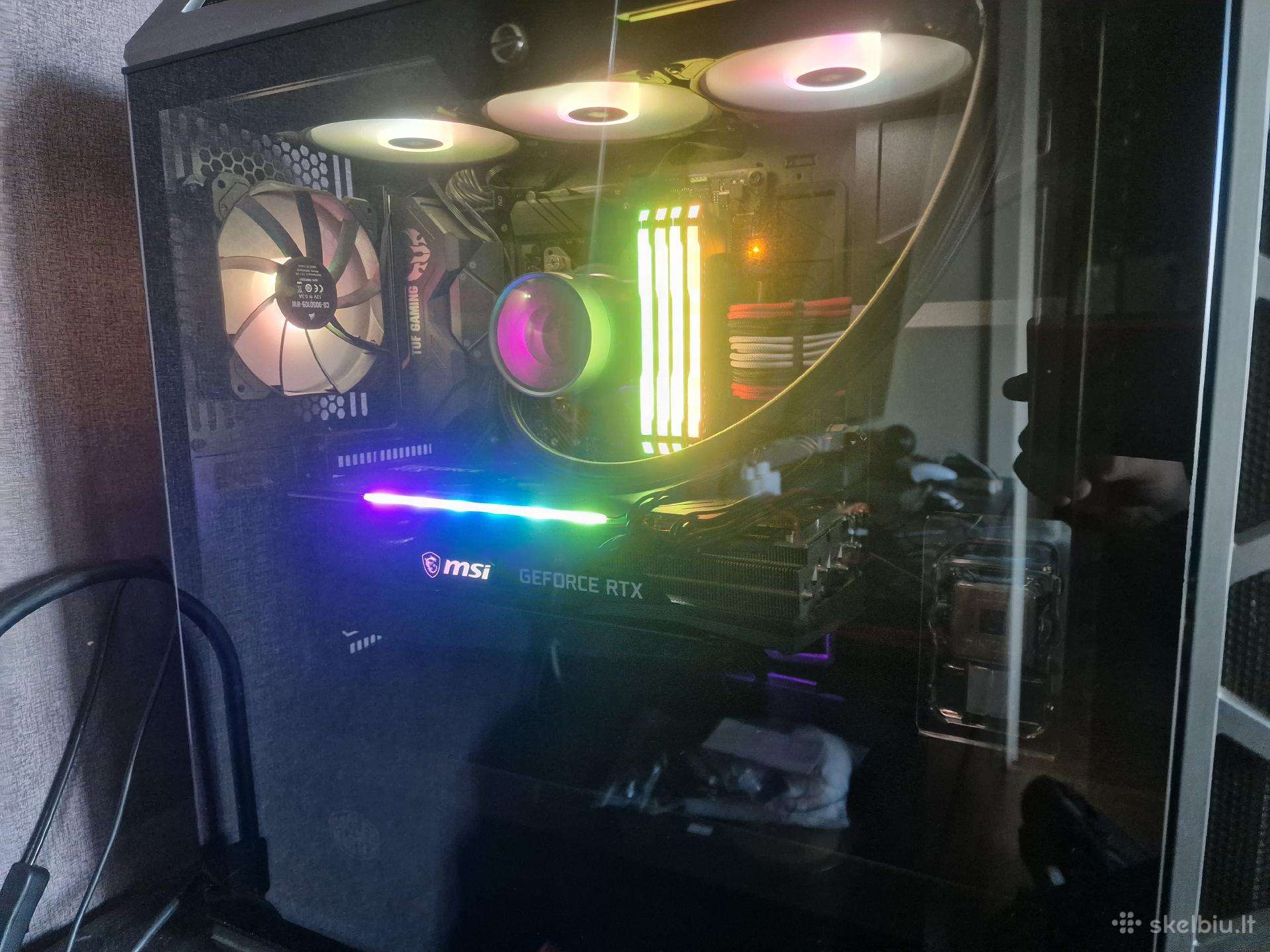 Galingas Pc: Ryzen 7 5800x/rtx306ti/32gbram + Gift