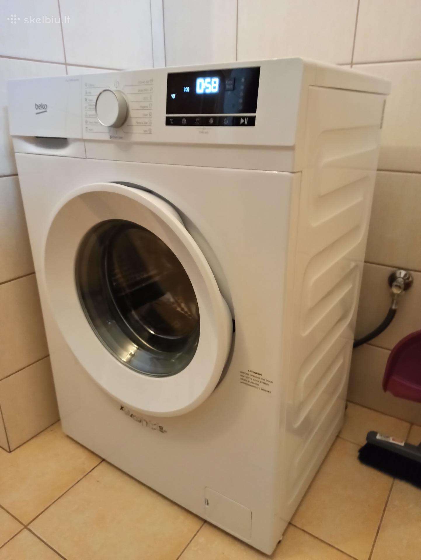 Skalbimo mašina Beko B1wfk2604wee, 6 kg