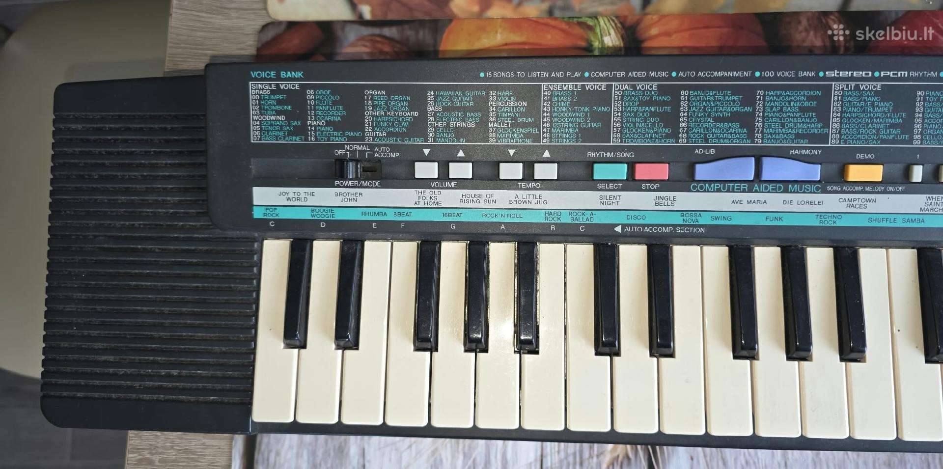 Klavišinis instrumentas Yamaha Pss - 190