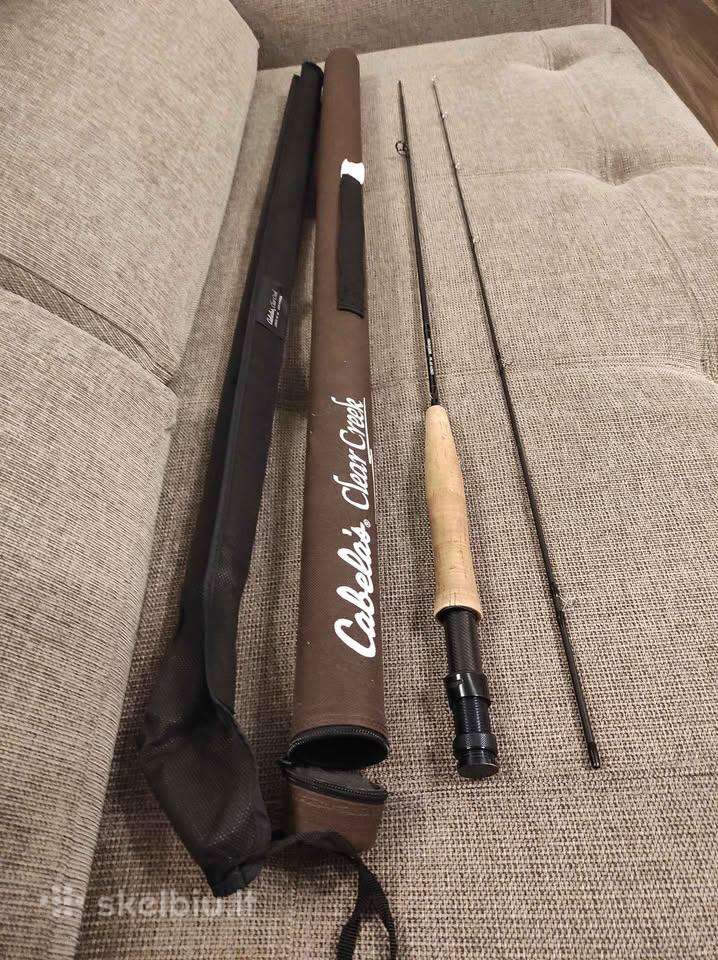 Cabela's Clear Creek 6' #5 muselinis kotas