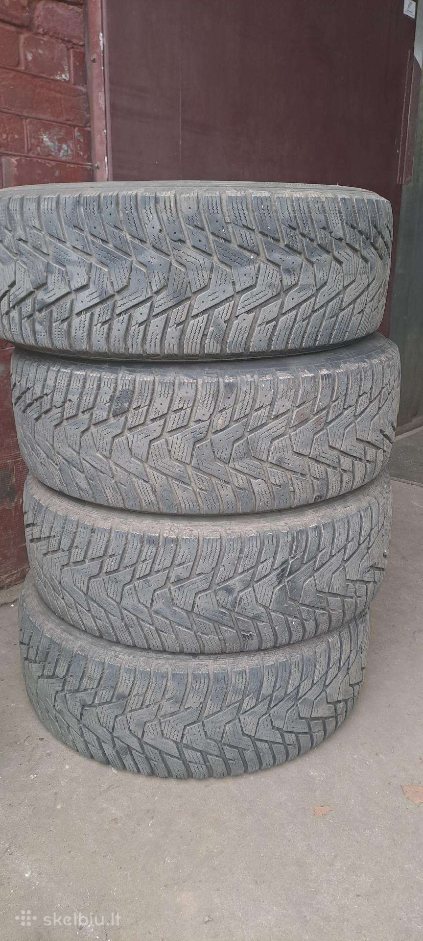 R16 naudotos padangos hankook ,žieminės ,4 vnt.