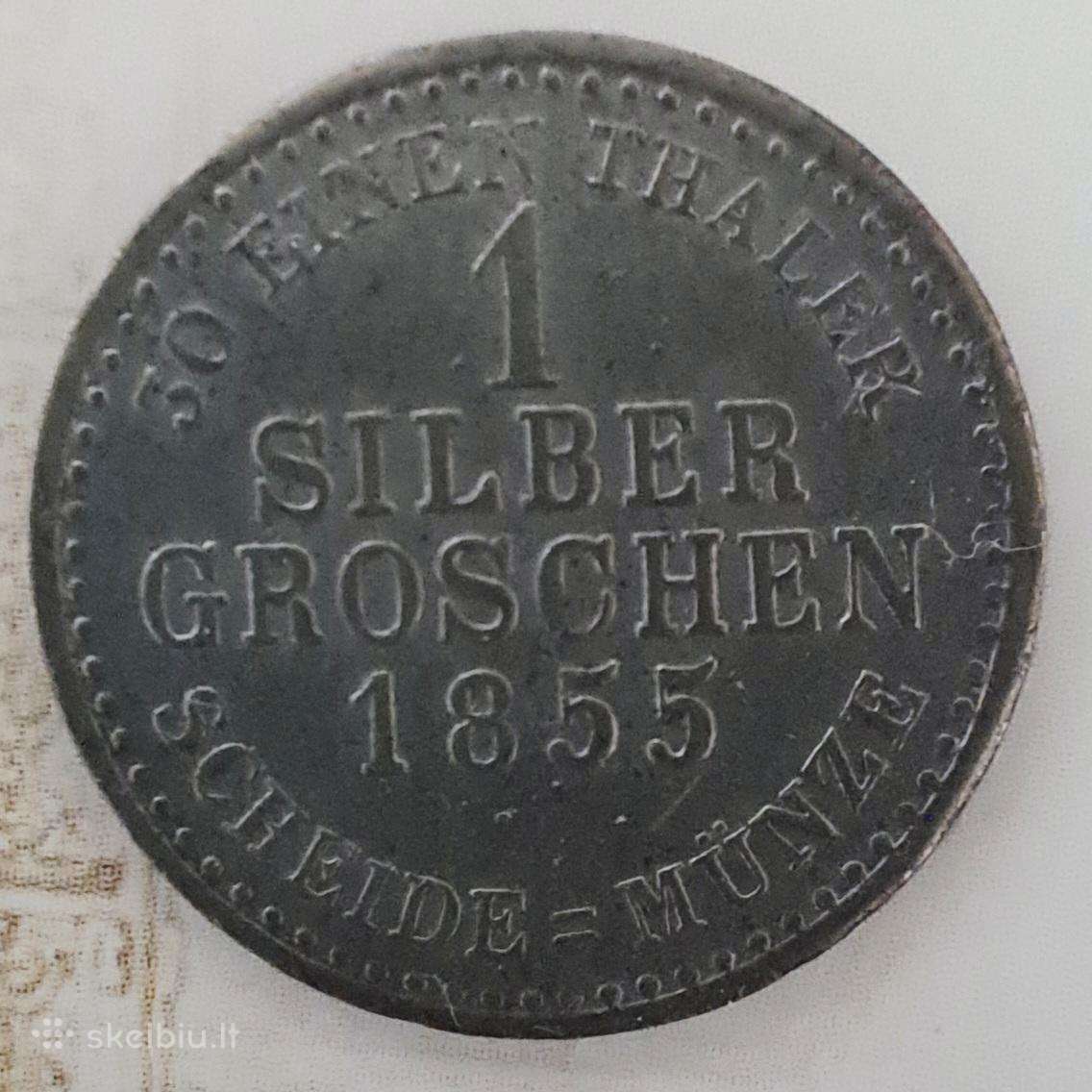 1855 Hesenas 1 grašis