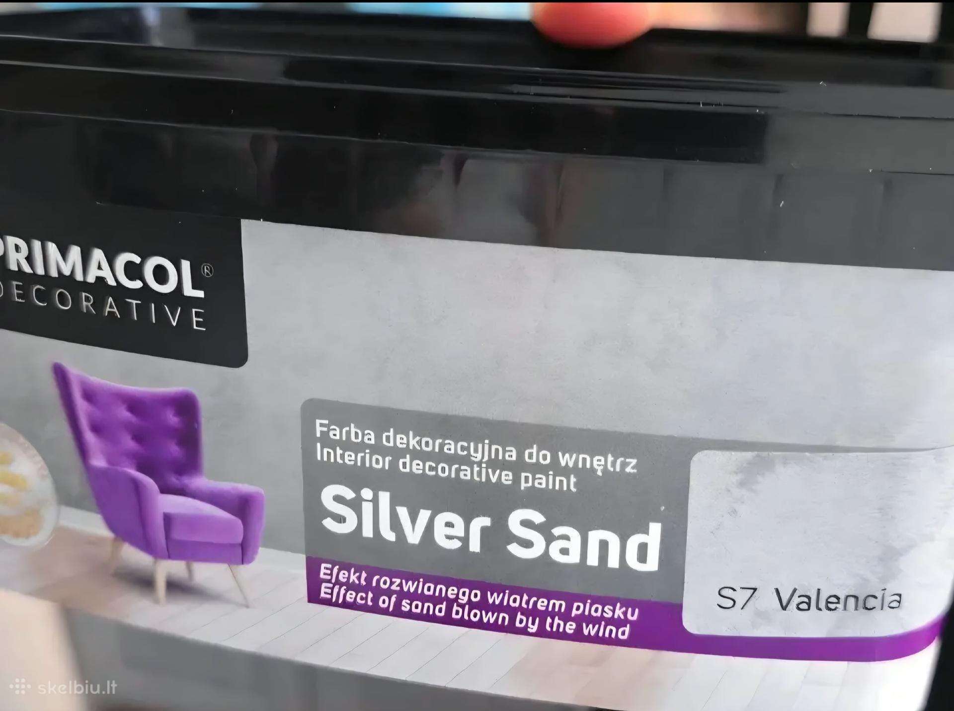 Dažai Primacol Silver Sand (S7)