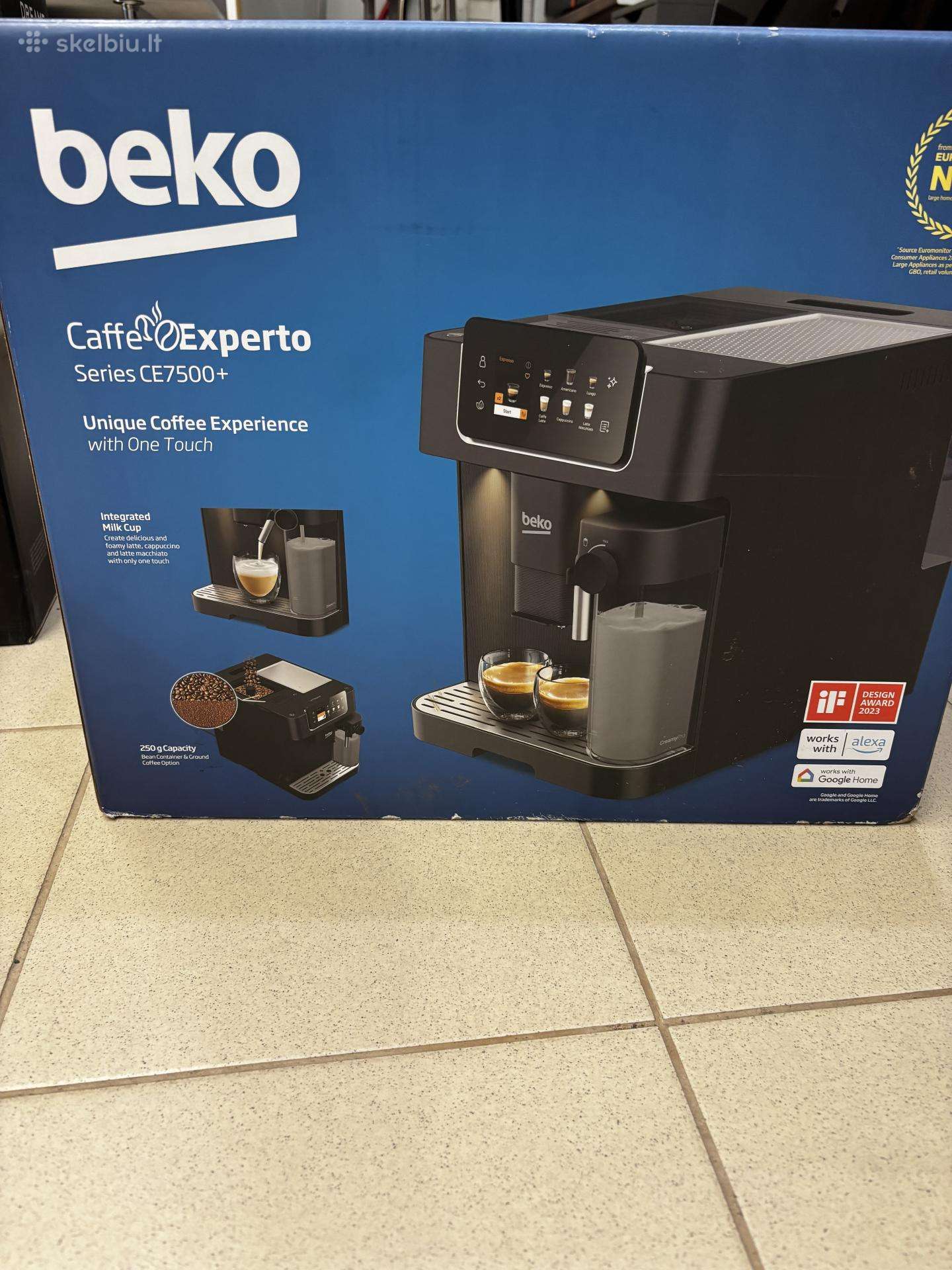 Beko caffe experto series ce7500+ (Naujas)
