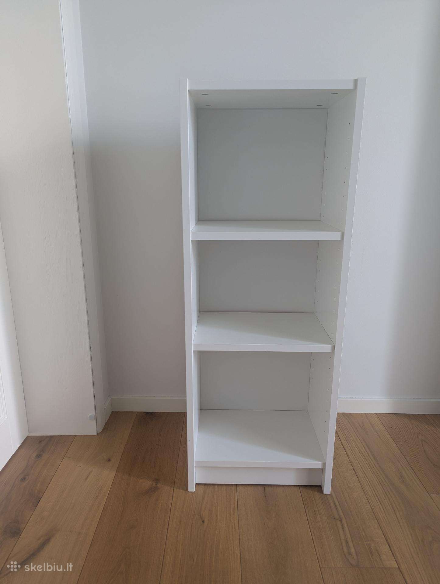 Ikea Billy Knygų spinta, balta, 40x28x106 cm
