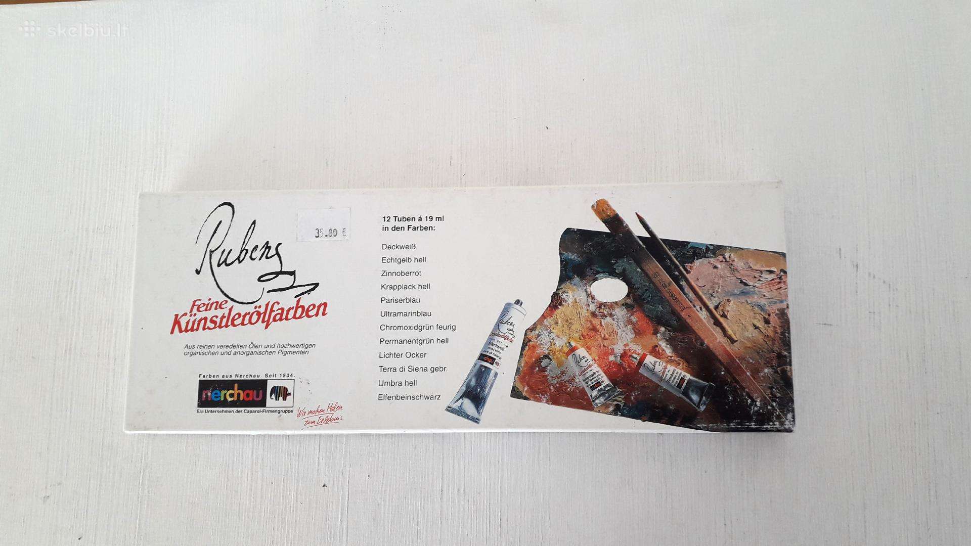 Aliejiniai dažai "Rubens"
