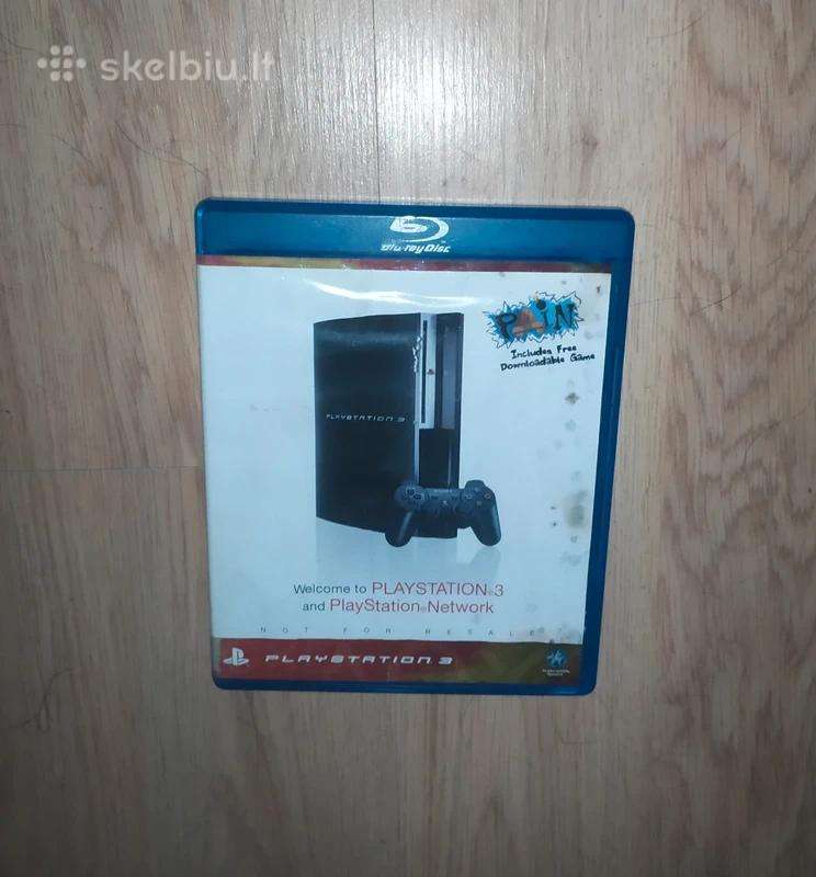 Welcome To PS3 and Psn (PS3 Media diskas)